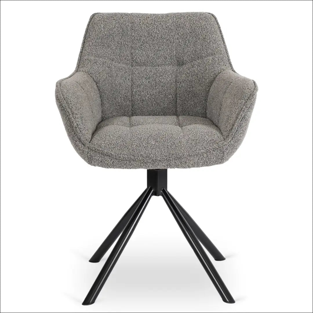 Sukama kėdė su buklė audinio audiniu pilkos spalvos TE336 - €112 Save 15% 100-200, __label:Pristatymas 5-14 d.d.,
