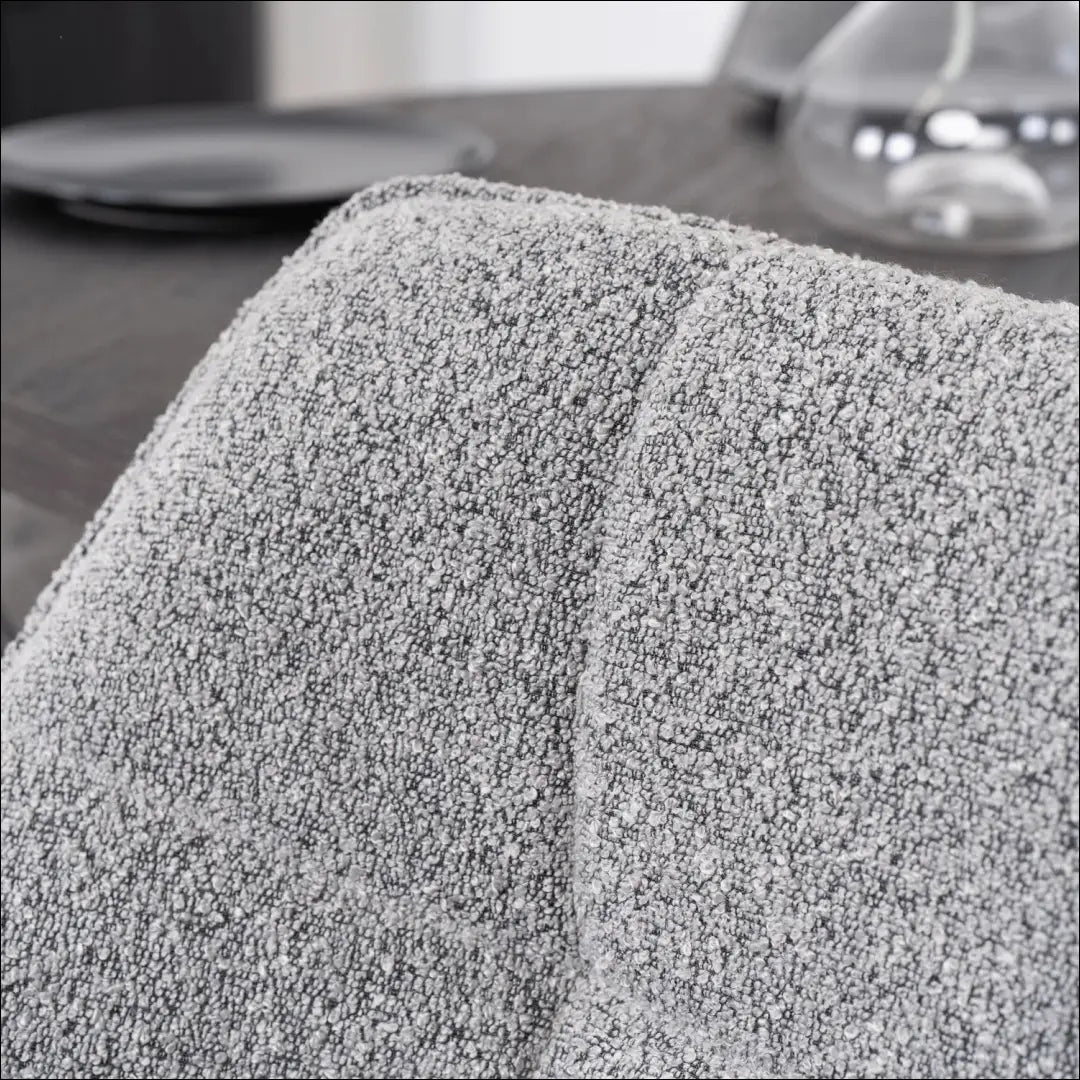 Sukama kėdė su buklė audinio audiniu pilkos spalvos TE336 - €112 Save 15% 100-200, __label:Pristatymas 5-14 d.d.,