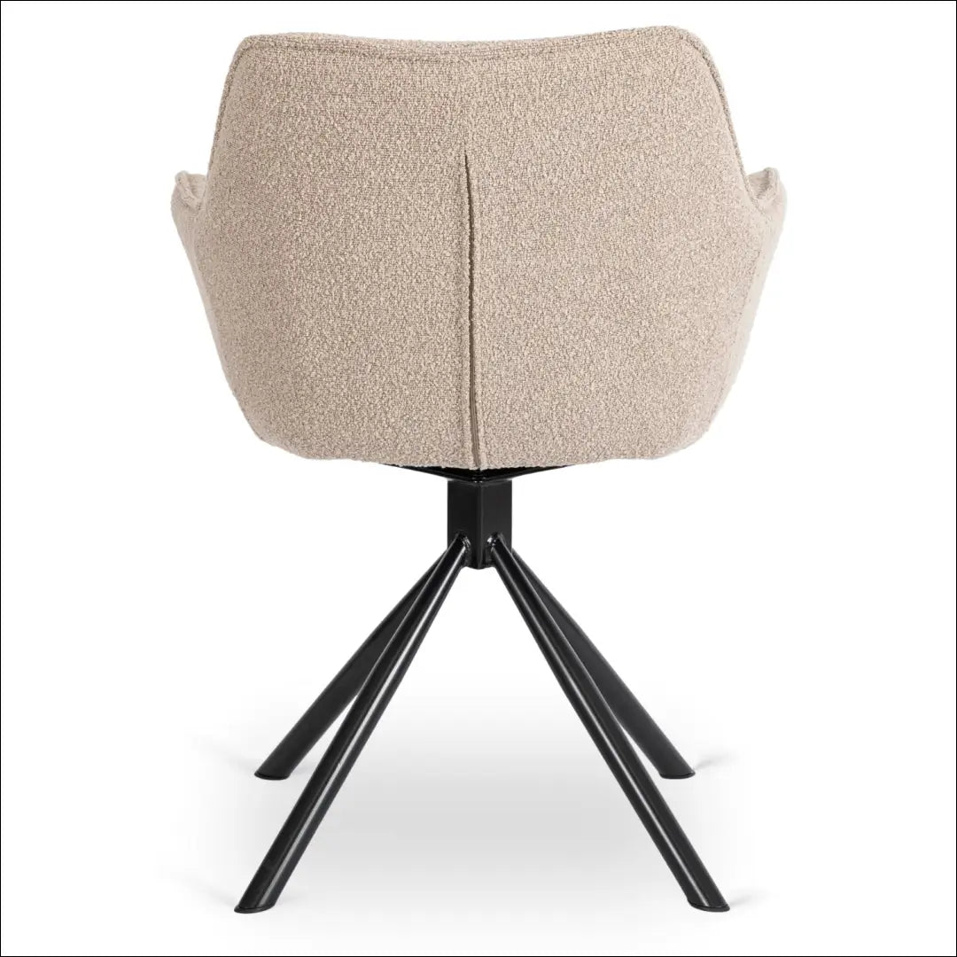 Sukama kėdė su buklė audinio audiniu smėlio spalvos TE335 - €112 Save 15% 100-200, __label:Pristatymas 5-14 d.d.,