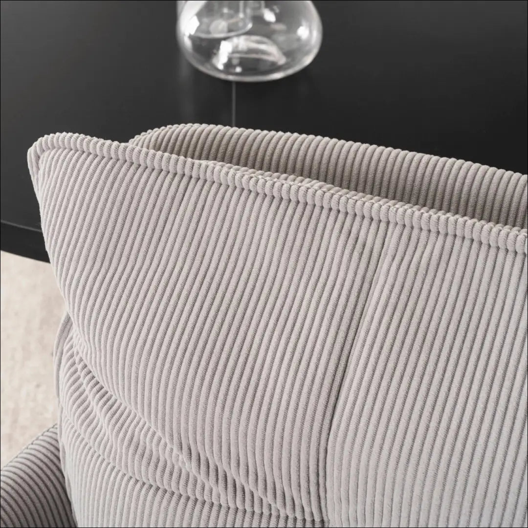 Sukama kėdė su korduro audiniu pilkos spalvos TE880 - €121 Save 15% 100-200, __label:Pristatymas 5-14 d.d., elite,
