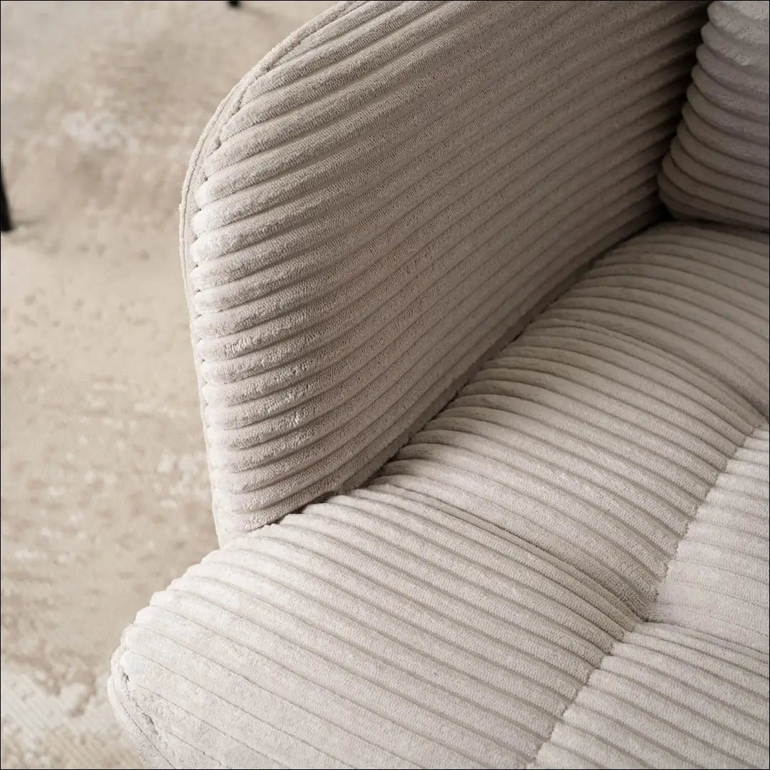 Sukama kėdė su korduro audiniu pilkos spalvos TE886 - €122 Save 15% 100-200, __label:Pristatymas 5-14 d.d., elite,