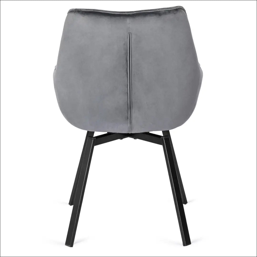 Sukama kėdė su veliūro audiniu pilkos spalvos TE100 - €96 Save 15% 50-100, __label:Pristatymas 5-14 d.d., elite,