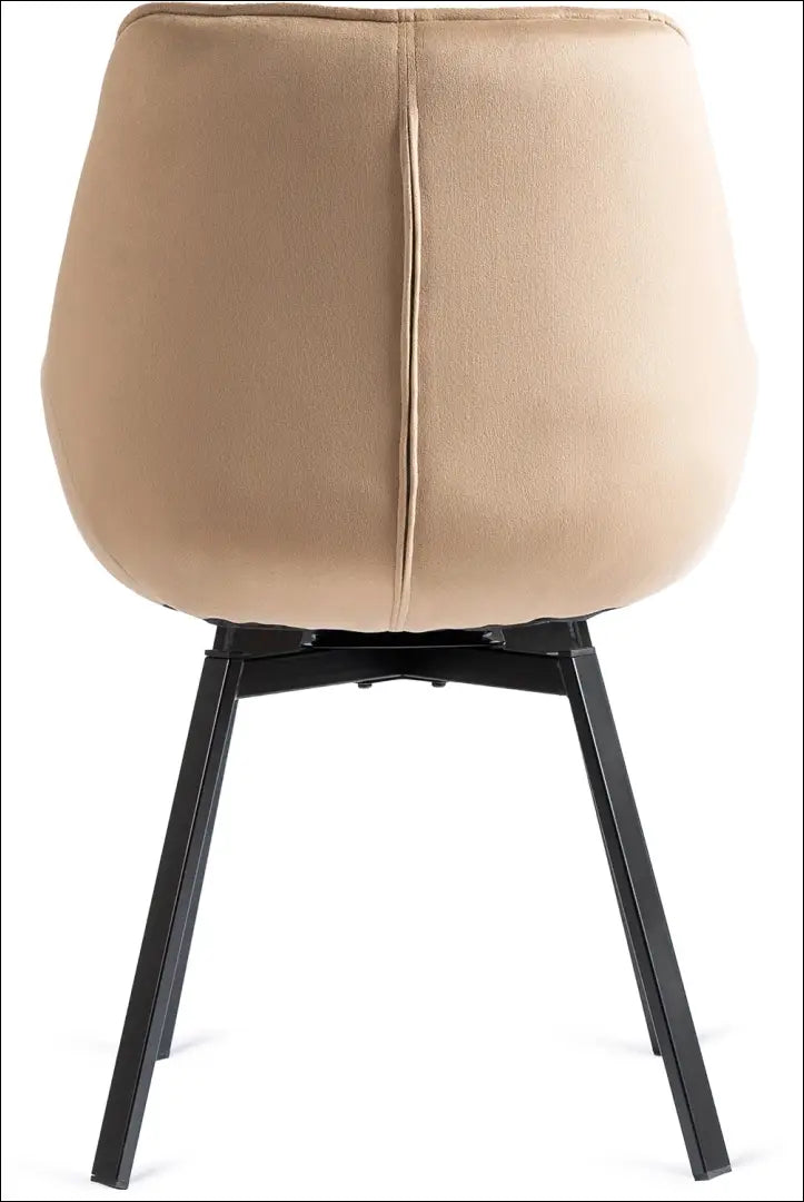 Sukama kėdė su veliūro audiniu smėlio spalvos TE152 - €96 Save 15% 50-100, __label:Pristatymas 5-14 d.d., elite,