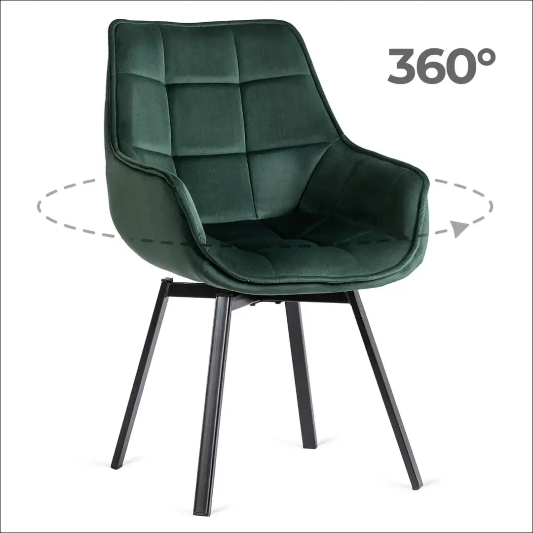 Sukama kėdė su veliūro audiniu žalios spalvos TE200 - €96 Save 15% 50-100, __label:Pristatymas 5-14 d.d., elite,