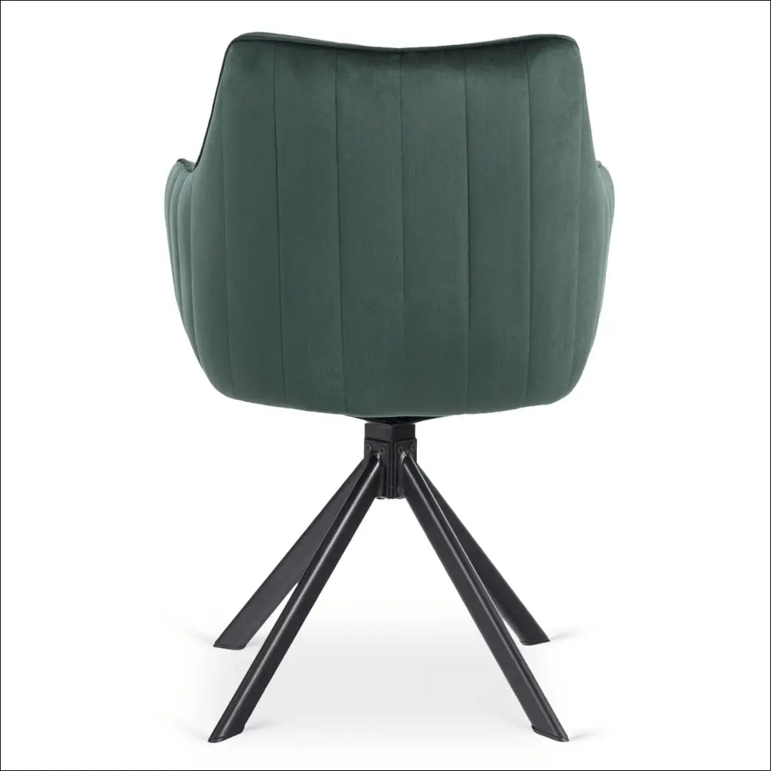 Sukama kėdė su veliūro audiniu žalios spalvos TE974 - €105 Save 15% 100-200, __label:Pristatymas 5-14 d.d., elite,