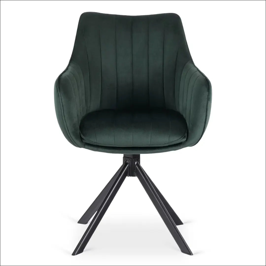 Sukama kėdė su veliūro audiniu žalios spalvos TE974 - €105 Save 15% 100-200, __label:Pristatymas 5-14 d.d., elite,