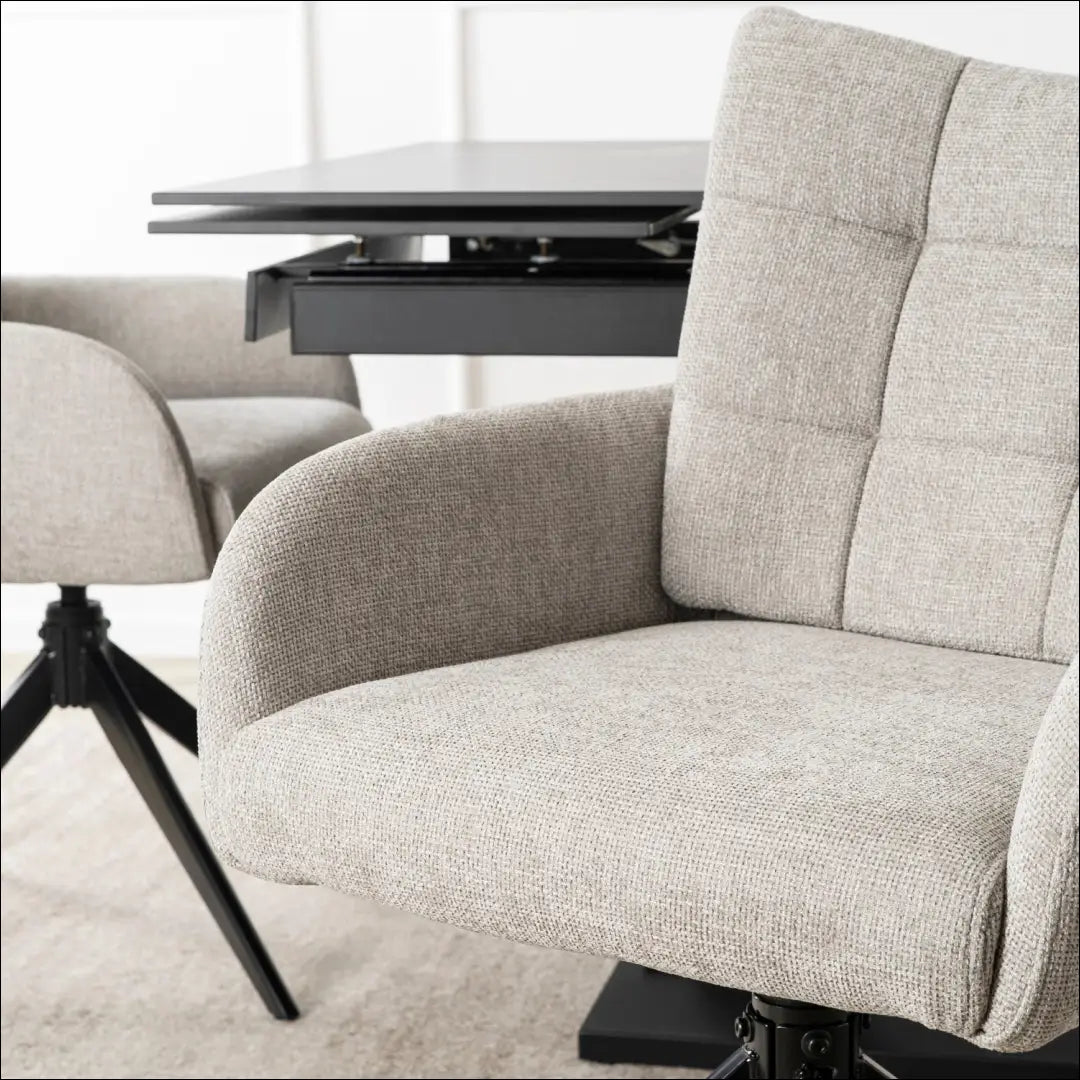 Sukama kėdė svetainei su audiniu pilkos spalvos TE1135 - €118 Save 15% 100-200, __label:Pristatymas 5-14 d.d., elite,