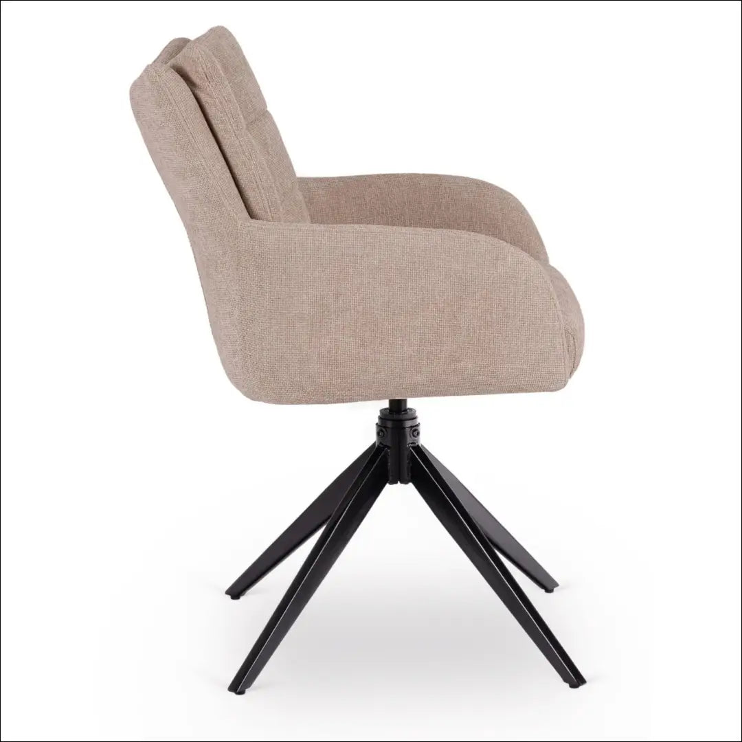 Sukama kėdė svetainei su audiniu smėlio spalvos TE1133 - €118 Save 15% 100-200, __label:Pristatymas 5-14 d.d., elite,