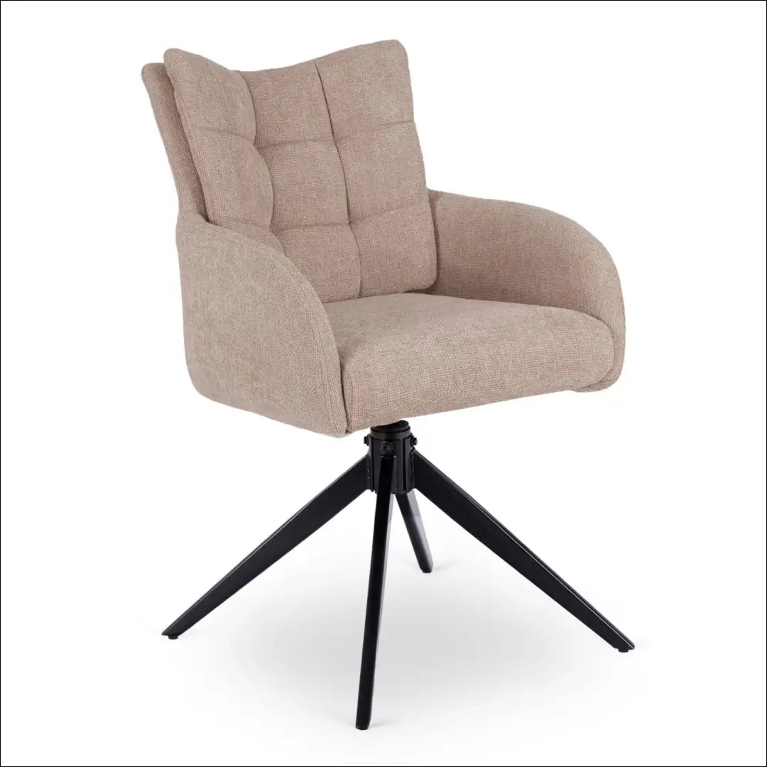 Sukama kėdė svetainei su audiniu smėlio spalvos TE1133 - €118 Save 15% 100-200, __label:Pristatymas 5-14 d.d., elite,