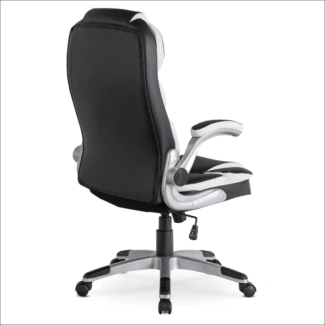 Sukama biuro kėdė iš eko odos juodos spalvos TE002 - €128 Save 15% 100-200, __label:Pristatymas 5-14 d.d., elite,