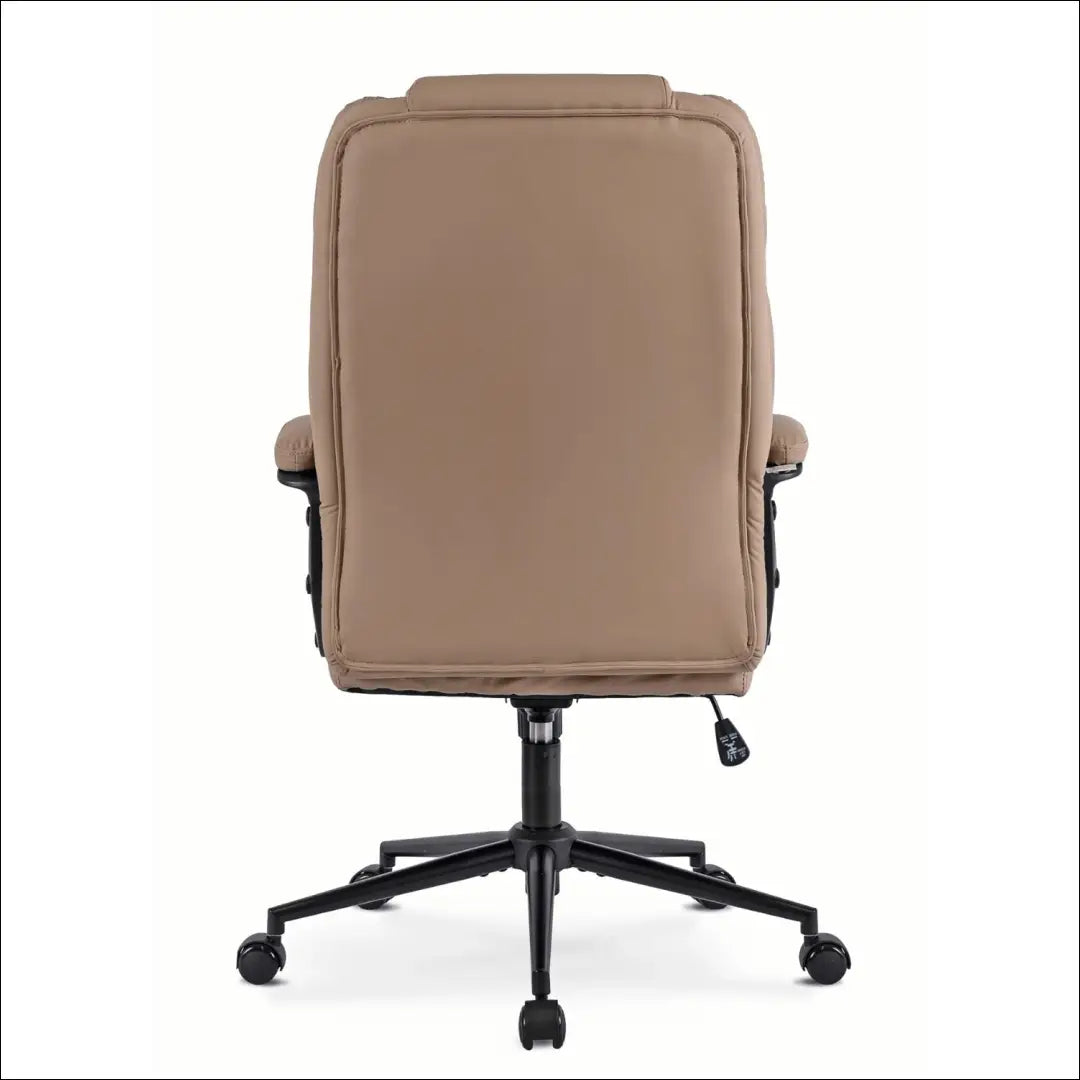 Sukama biuro kėdė iš eko odos smėlio spalvos / pilkos TE702 - €146 Save 15% 100-200, __label:Pristatymas 5-14 d.d.,