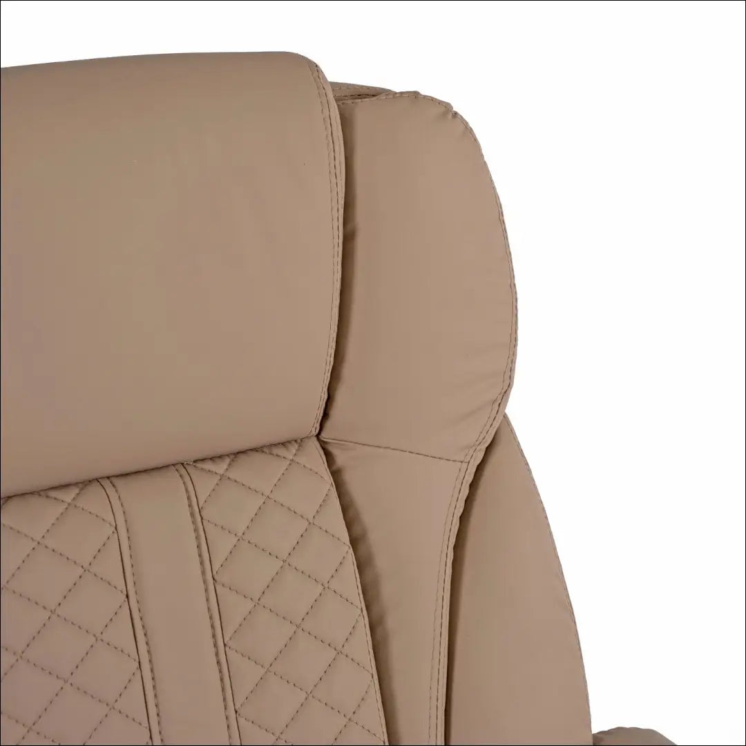 Sukama biuro kėdė iš eko odos smėlio spalvos / pilkos TE702 - €146 Save 15% 100-200, __label:Pristatymas 5-14 d.d.,