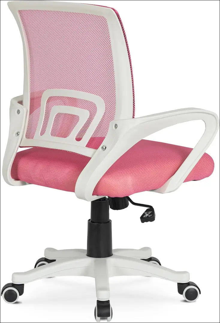 Sukama biuro kėdė su audiniu rožinės spalvos TE322 - €33 Save 15% 25-50, __label:Pristatymas 5-14 d.d., elite, Fotele