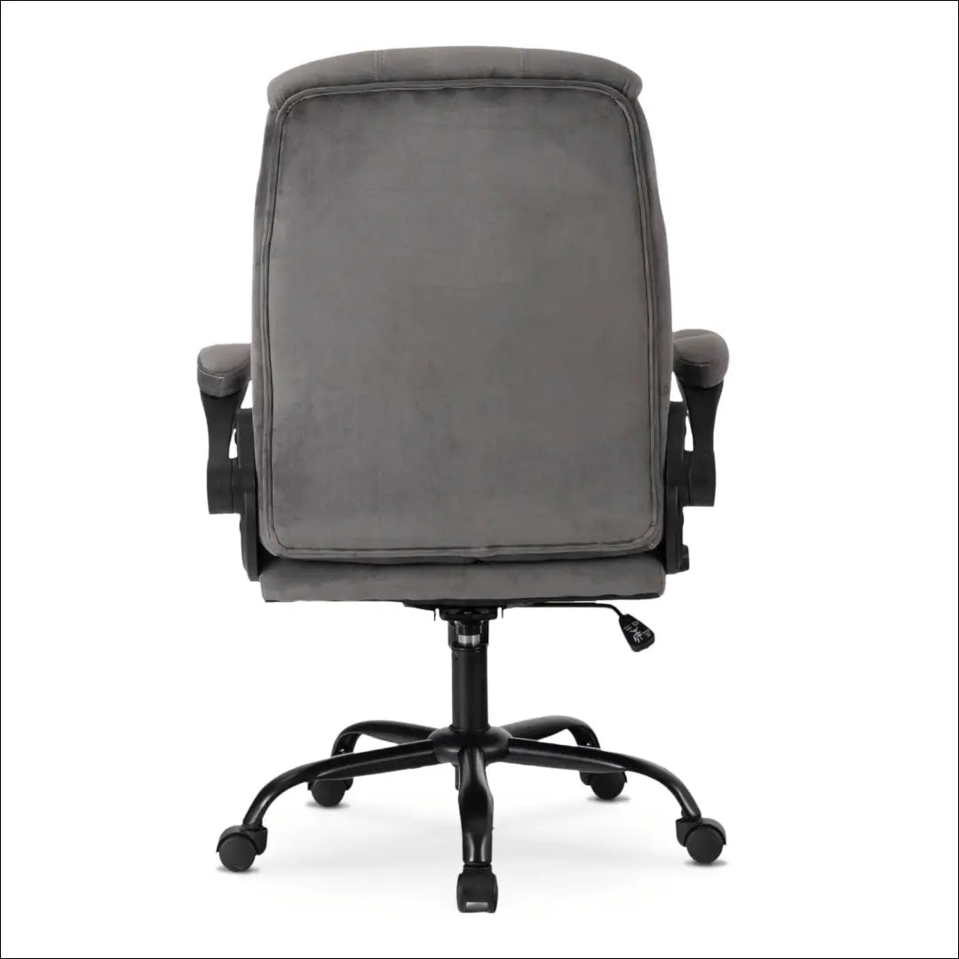 Sukama biuro kėdė su veliūro audiniu pilkos spalvos TE1045 - €121 Save 15% 100-200, __label:Pristatymas 5-14 d.d.,
