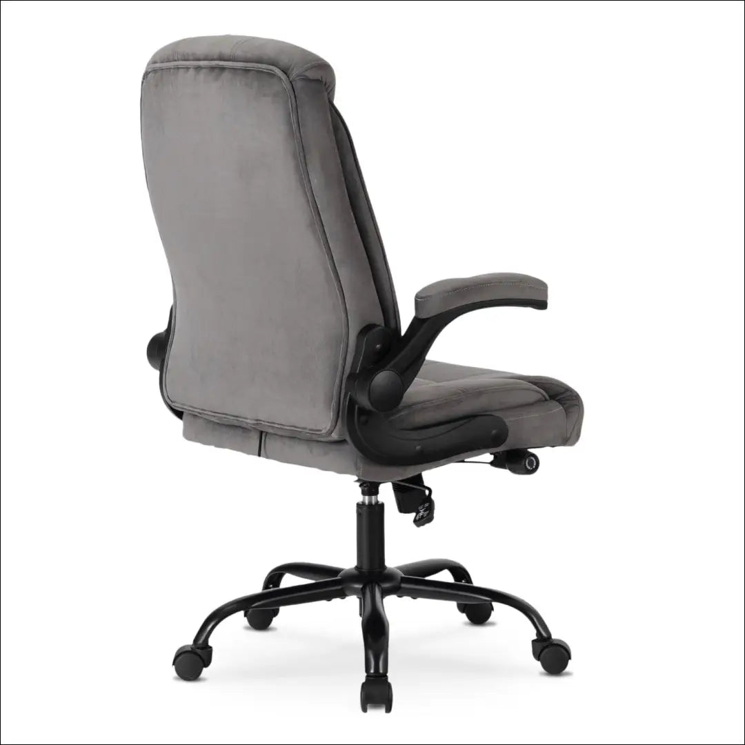 Sukama biuro kėdė su veliūro audiniu pilkos spalvos TE1045 - €121 Save 15% 100-200, __label:Pristatymas 5-14 d.d.,