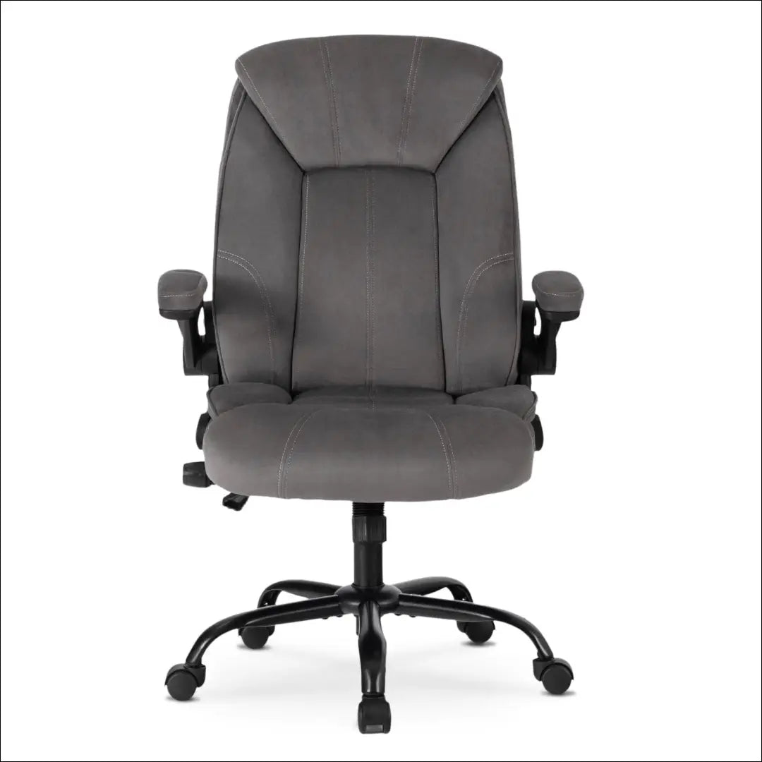 Sukama biuro kėdė su veliūro audiniu pilkos spalvos TE1045 - €121 Save 15% 100-200, __label:Pristatymas 5-14 d.d.,
