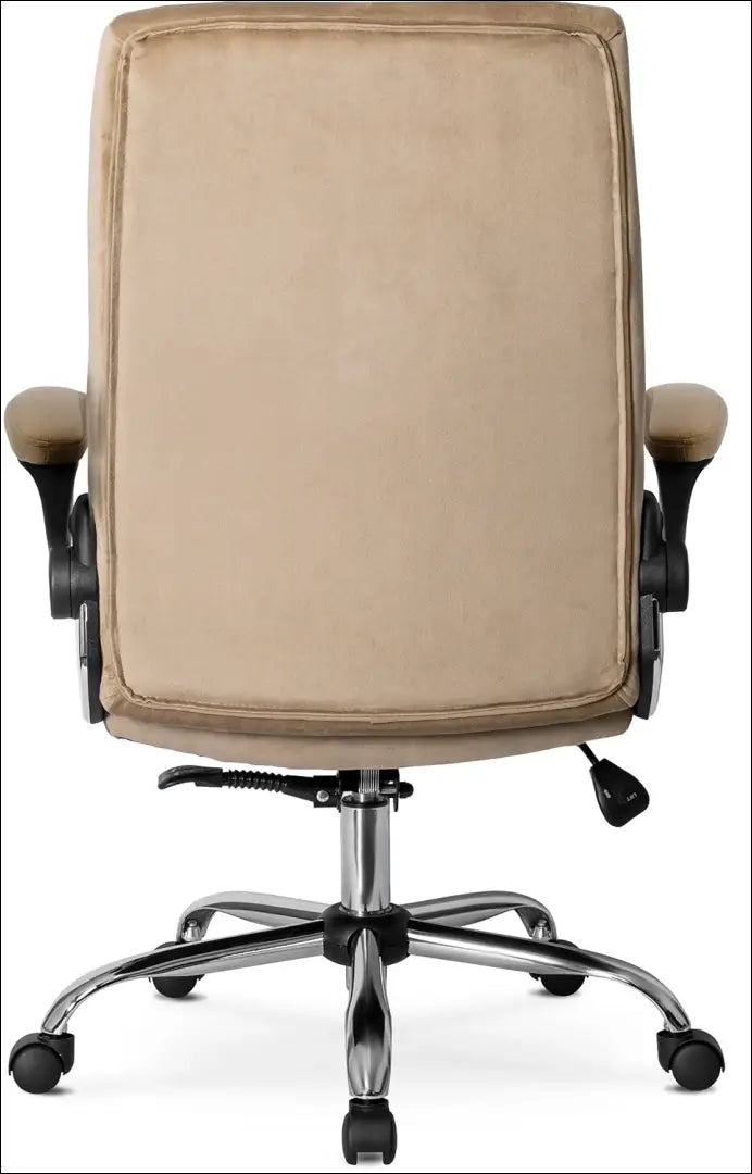 Sukama biuro kėdė su veliūro audiniu smėlio spalvos TE114 - €197 Save 15% 100-200, __label:Pristatymas 5-14 d.d.,