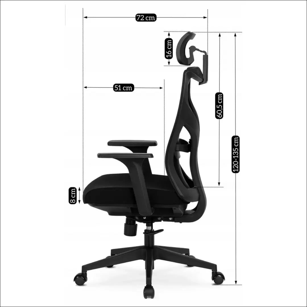 Sukama biuro kėdė su audiniu juodos spalvos TE059 - €170 Save 15% 100-200, __label:Pristatymas 5-14 d.d., elite, Fotele
