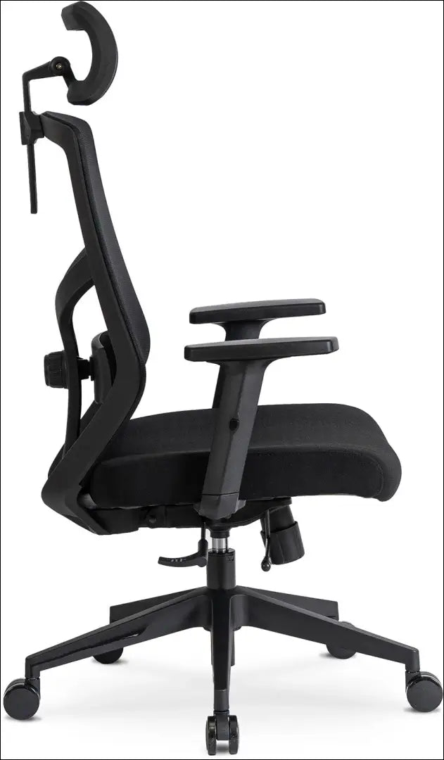 Sukama biuro kėdė su audiniu juodos spalvos TE221 - €212 Save 15% __label:Pristatymas 5-14 d.d., elite, over-200,