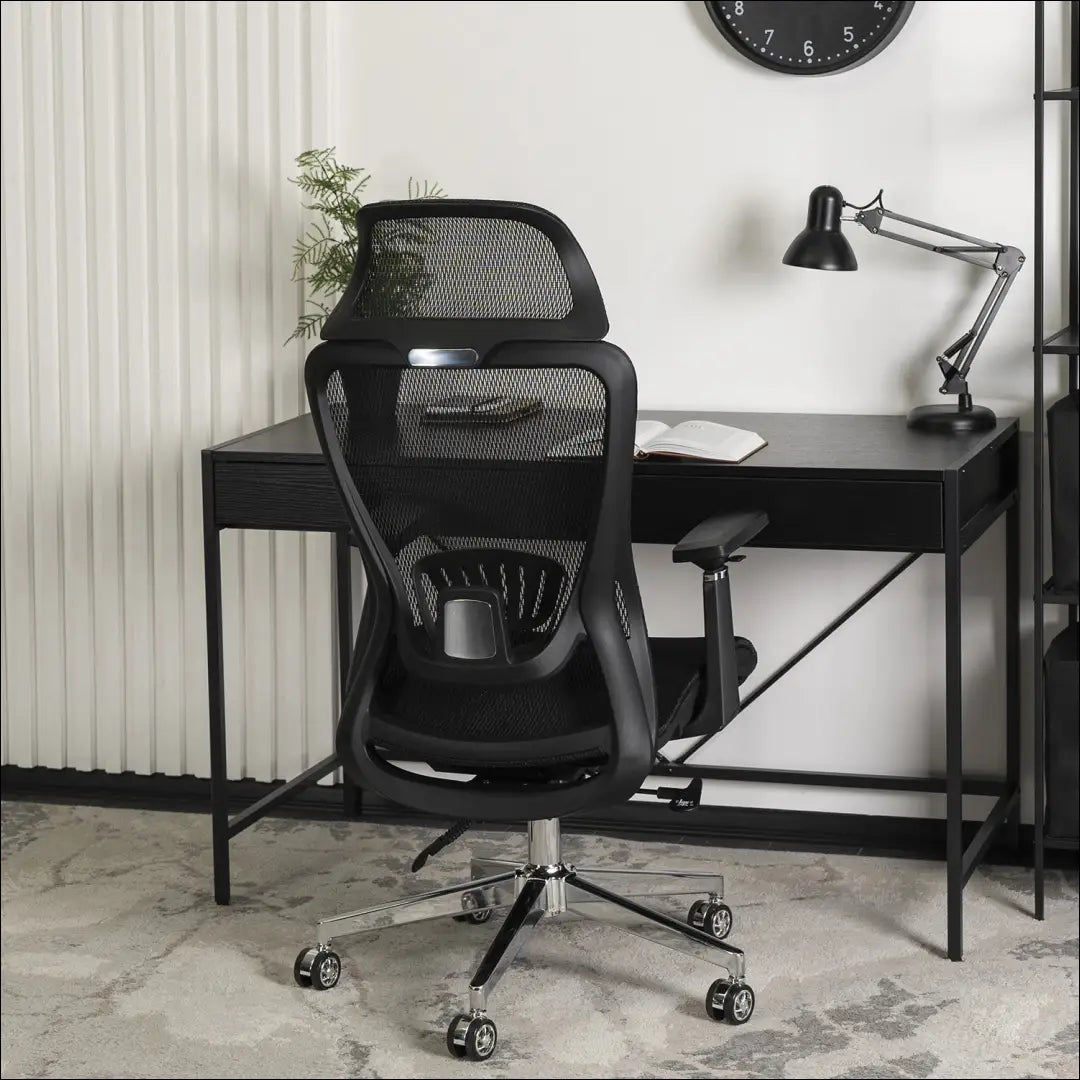 Sukama biuro kėdė su audiniu juodos spalvos TE222 - €141 Save 15% 100-200, __label:Pristatymas 5-14 d.d., elite,