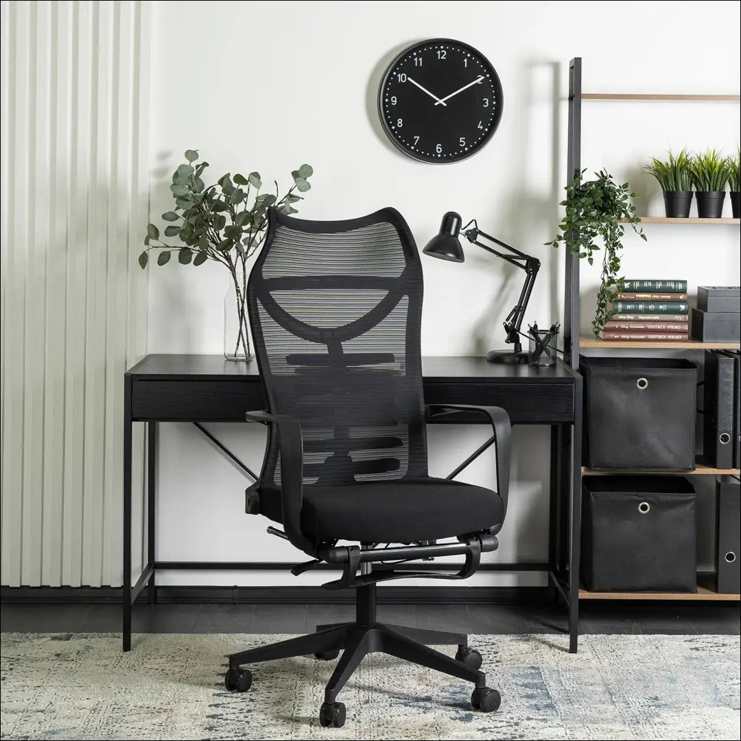 Sukama biuro kėdė su audiniu juodos spalvos TE252 - €106 Save 15% 100-200, __label:Pristatymas 5-14 d.d., elite,
