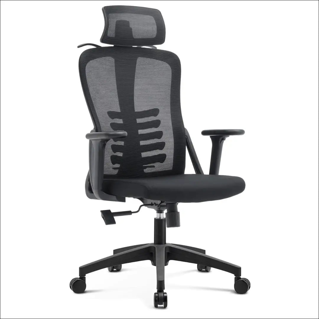 Sukama biuro kėdė su audiniu juodos spalvos TE409 - €137 Save 15% 100-200, __label:Pristatymas 5-14 d.d., elite, Fotele