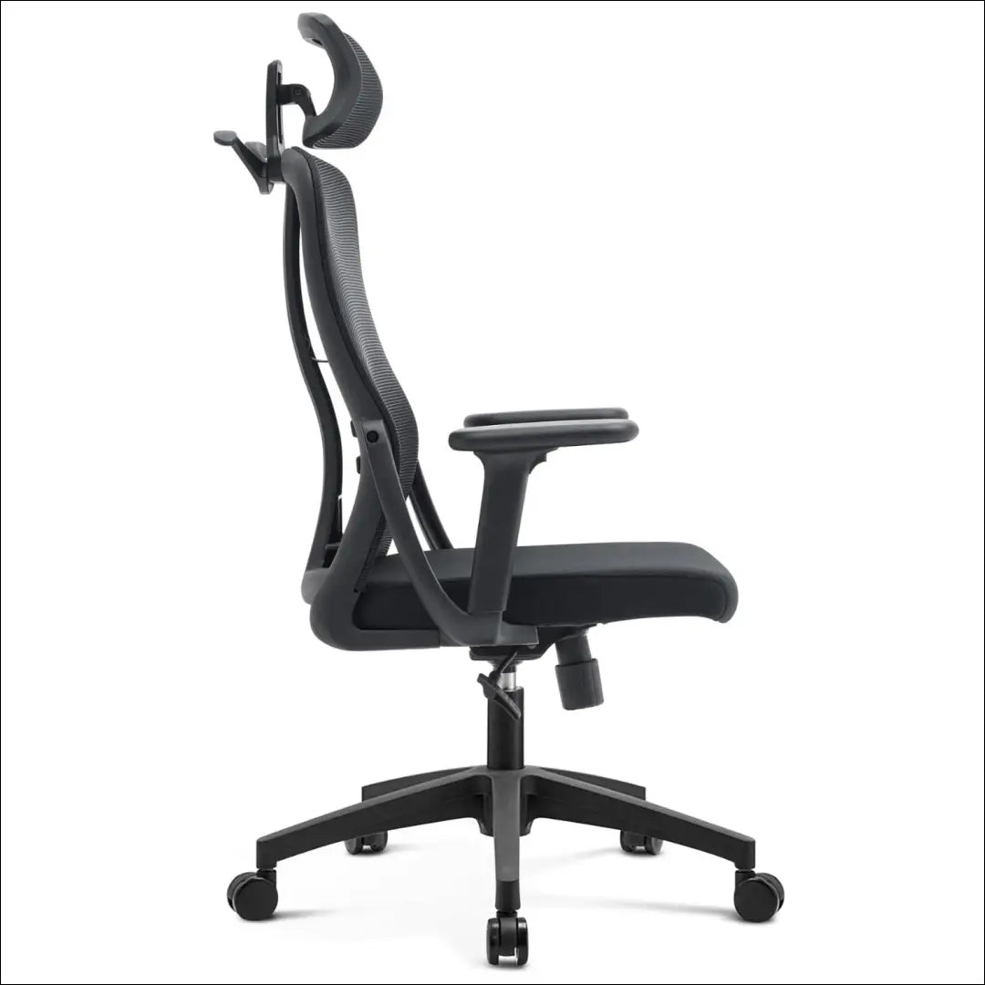 Sukama biuro kėdė su audiniu juodos spalvos TE409 - €137 Save 15% 100-200, __label:Pristatymas 5-14 d.d., elite, Fotele