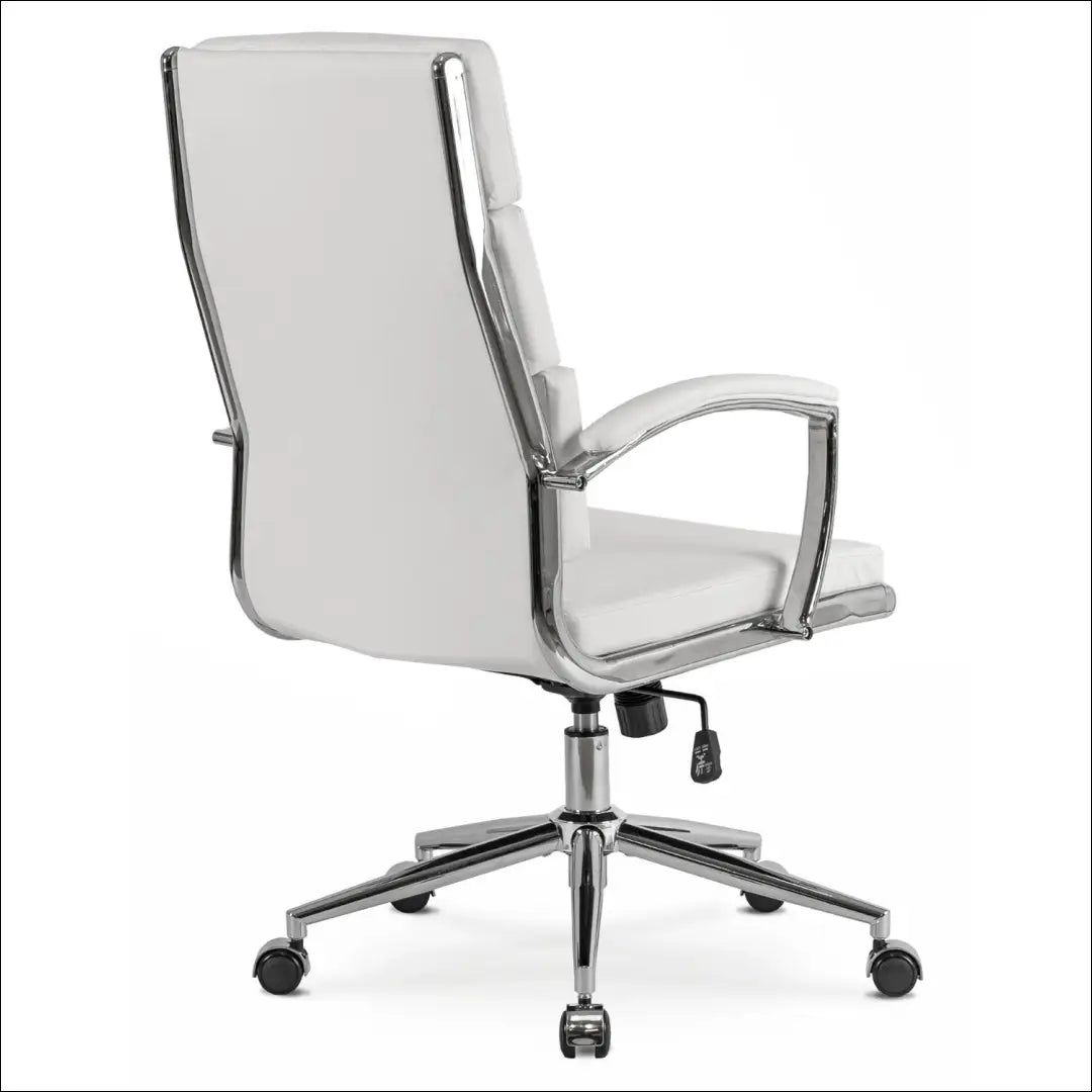 Sukamas fotelis iš eko odos baltos spalvos TE716 - €168 Save 15% 100-200, __label:Pristatymas 5-14 d.d., elite, Fotele
