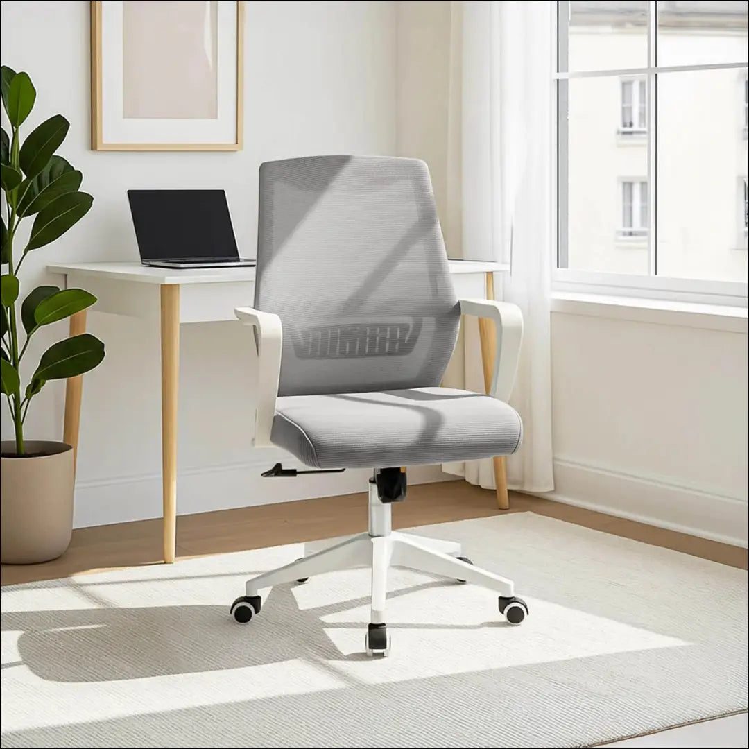Sukamas fotelis su audiniu pilkos spalvos TE230 - €68 Save 15% 50-100, __label:Pristatymas 5-14 d.d., elite, Fotele