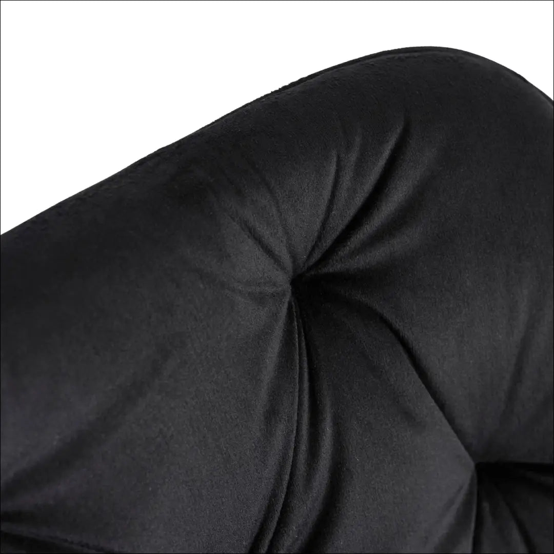 Sukamas fotelis su veliūro audiniu juodos spalvos TE670 - €88 Save 15% 50-100, __label:Pristatymas 5-14 d.d., elite,
