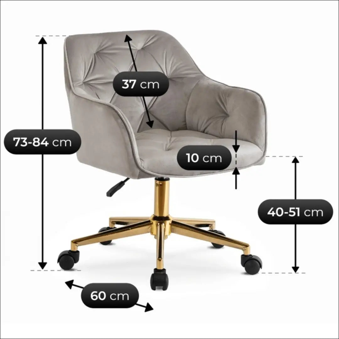 Sukamas fotelis su veliūro audiniu pilkos spalvos TE676 - €88 Save 15% 50-100, __label:Pristatymas 5-14 d.d., elite,