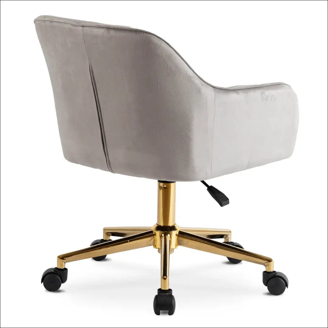 Sukamas fotelis su veliūro audiniu pilkos spalvos TE676 - €88 Save 15% 50-100, __label:Pristatymas 5-14 d.d., elite,