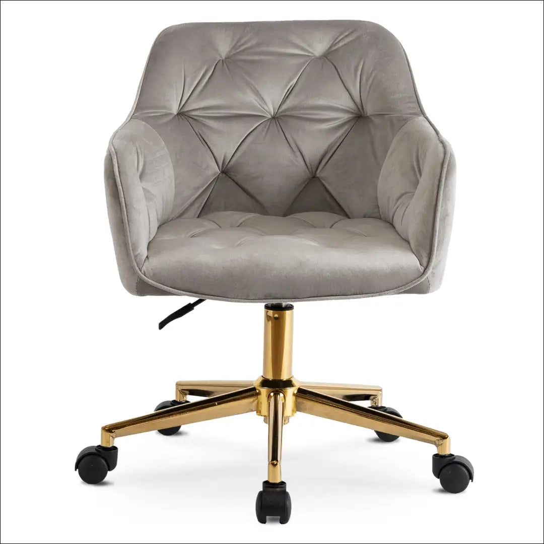 Sukamas fotelis su veliūro audiniu pilkos spalvos TE676 - €88 Save 15% 50-100, __label:Pristatymas 5-14 d.d., elite,