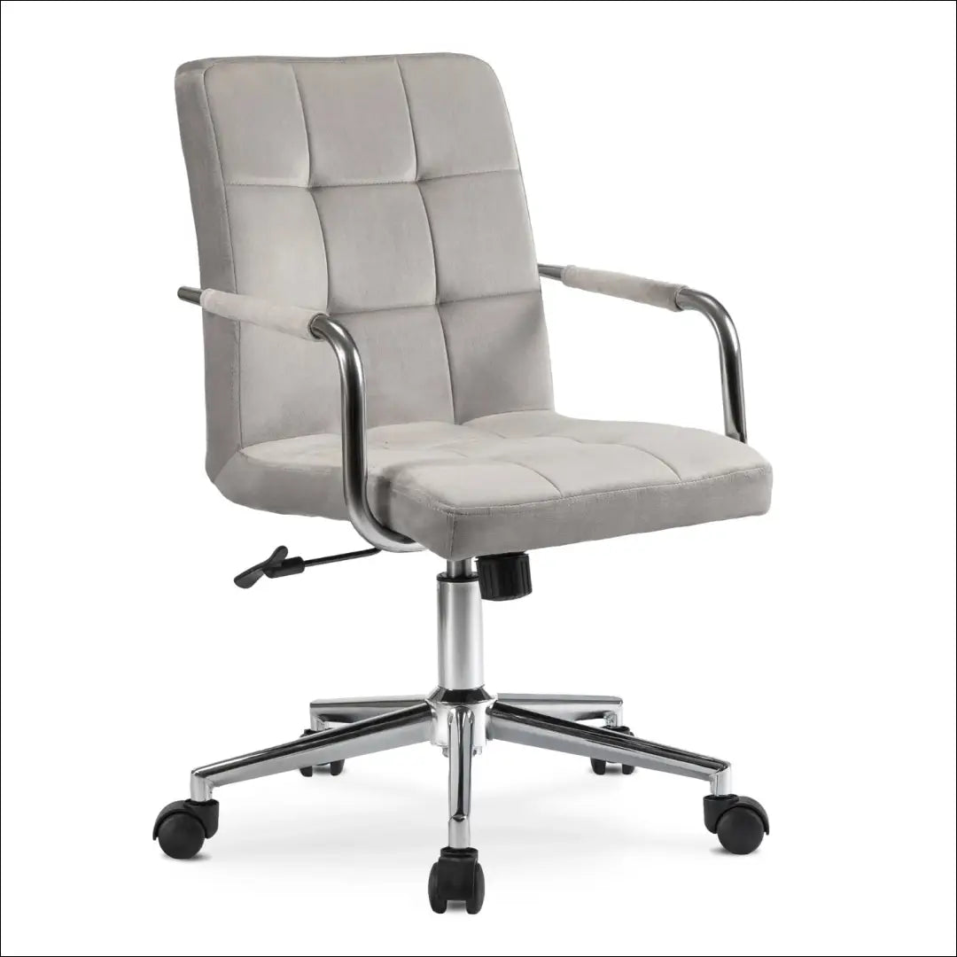 Sukamas fotelis su veliūro audiniu pilkos spalvos TE730 - €74 Save 15% 50-100, __label:Pristatymas 5-14 d.d., elite,