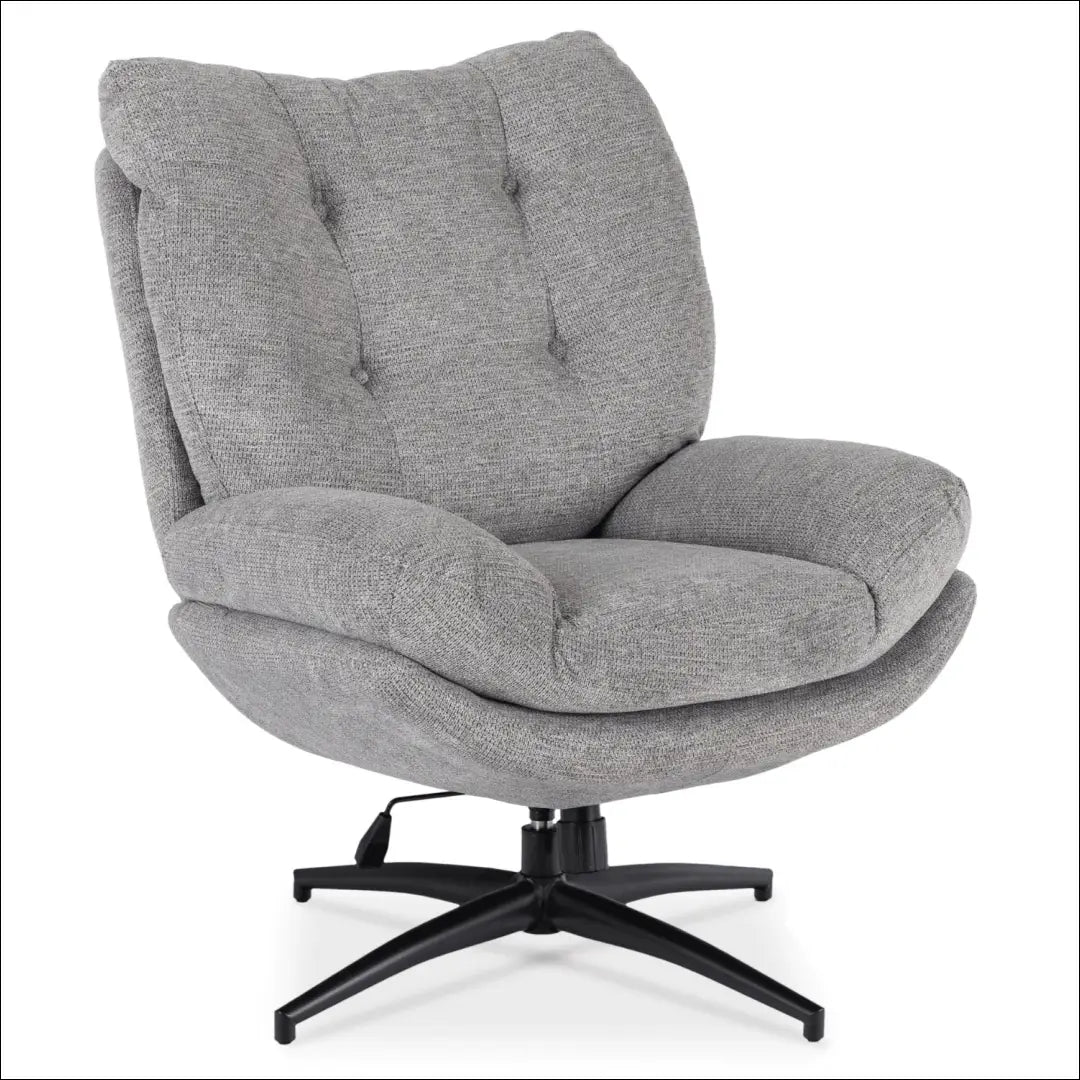 Sukamas poilsio fotelis su audiniu pilkos spalvos TE1032 - €297 Save 15% __label:Pristatymas 5-14 d.d., elite, Fotele