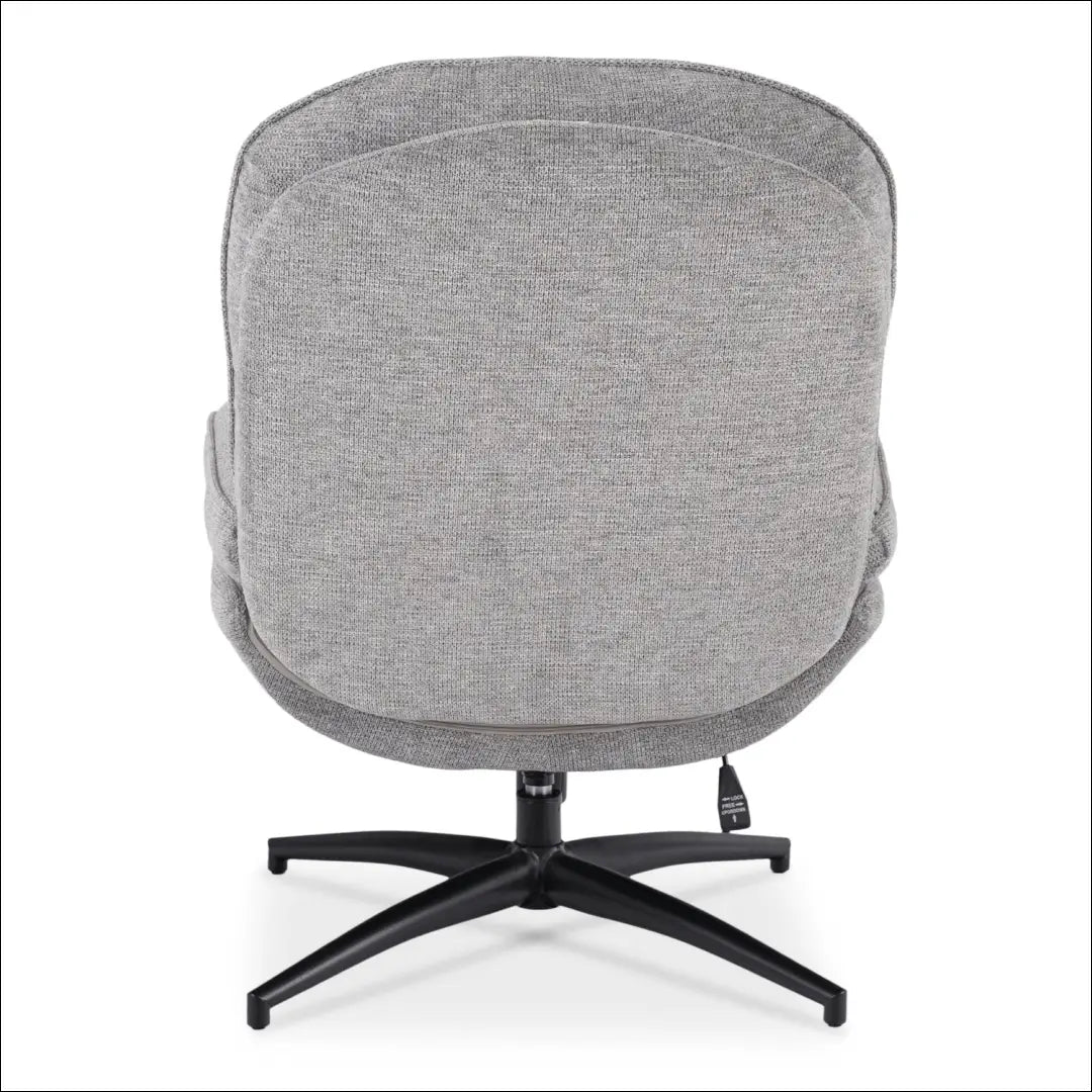 Sukamas poilsio fotelis su audiniu pilkos spalvos TE1137 - €302 Save 15% __label:Pristatymas 5-14 d.d., elite, Fotele