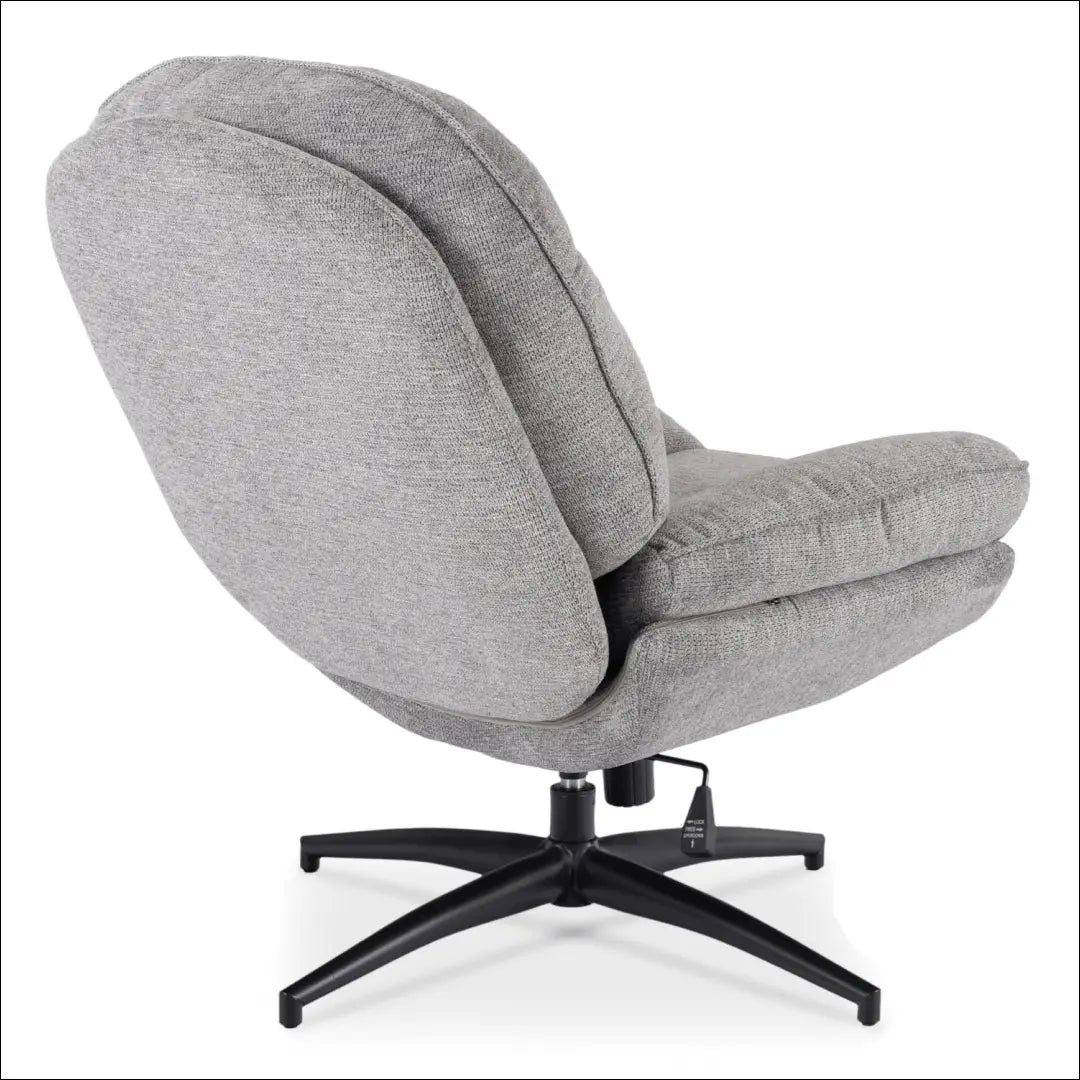Sukamas poilsio fotelis su audiniu pilkos spalvos TE1137 - €302 Save 15% __label:Pristatymas 5-14 d.d., elite, Fotele