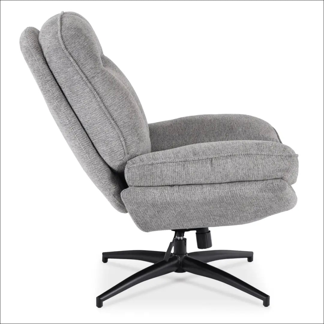 Sukamas poilsio fotelis su audiniu pilkos spalvos TE1137 - €302 Save 15% __label:Pristatymas 5-14 d.d., elite, Fotele