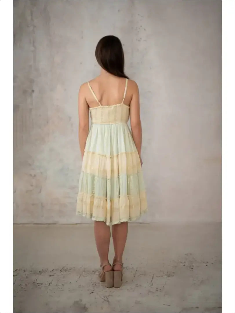 Suknelė DR014 - €63 Save 50% 50-100, __label:Pristatymas 1-2 d.d., color-smelio, color-turkis, drabuziai €50 to €100