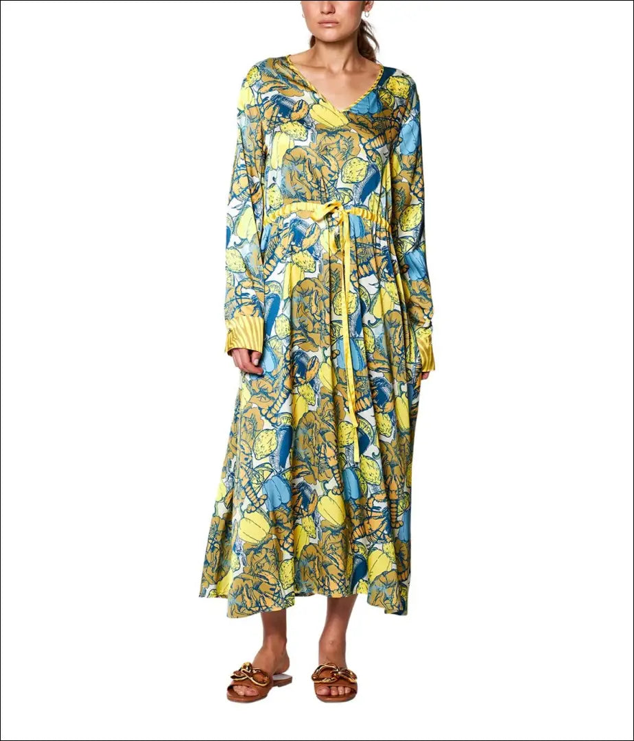 Suknelė DR026 - €125 Save 50% 100-200, __label:Pristatymas 1-2 d.d., color-geltona, color-marga, color-margas €100