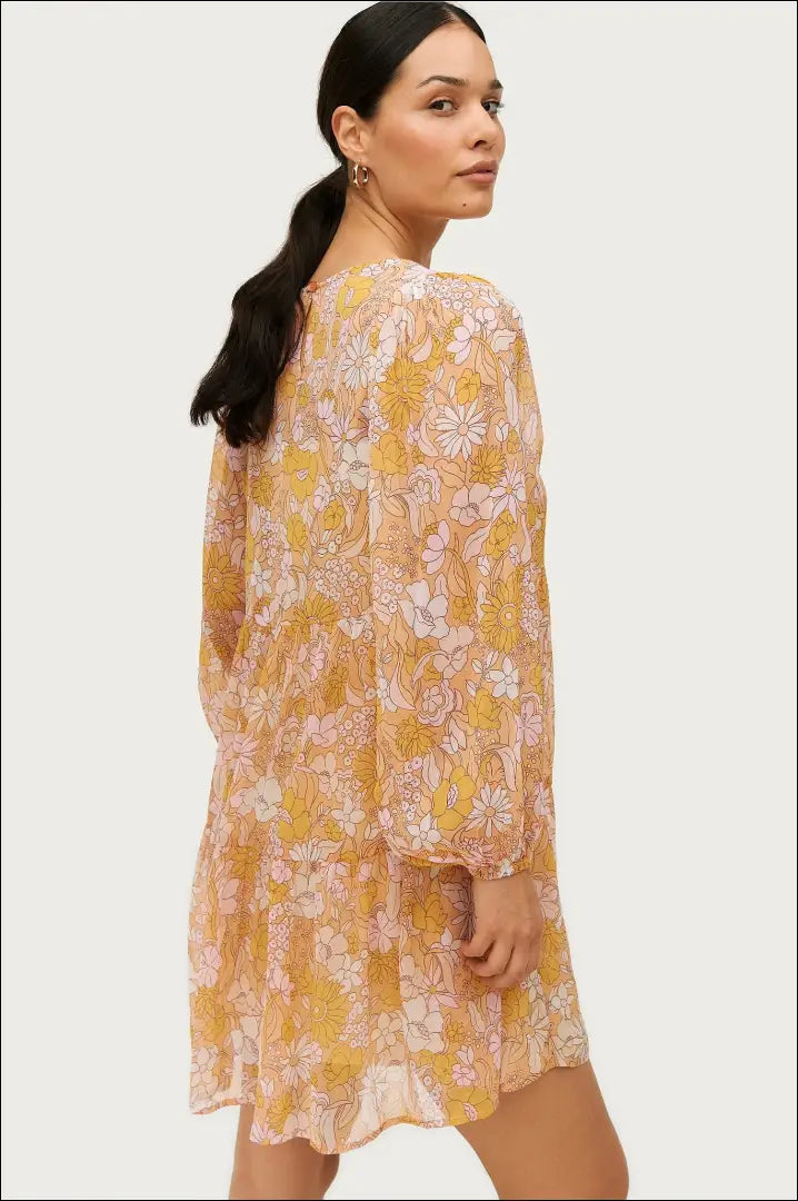 Suknelė DR028 - €30 Save 50% 25-50, __label:Pristatymas 1-2 d.d., color-geltona, color-rozine, drabuziai €25 to €50