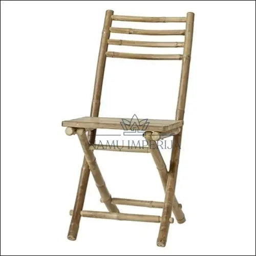 Sulankstoma bambukinė kėdė VI728 - €60 Save 60% 50-100, __label:Pristatymas 1-2 d.d., color-ruda, kedes-valgomojo,