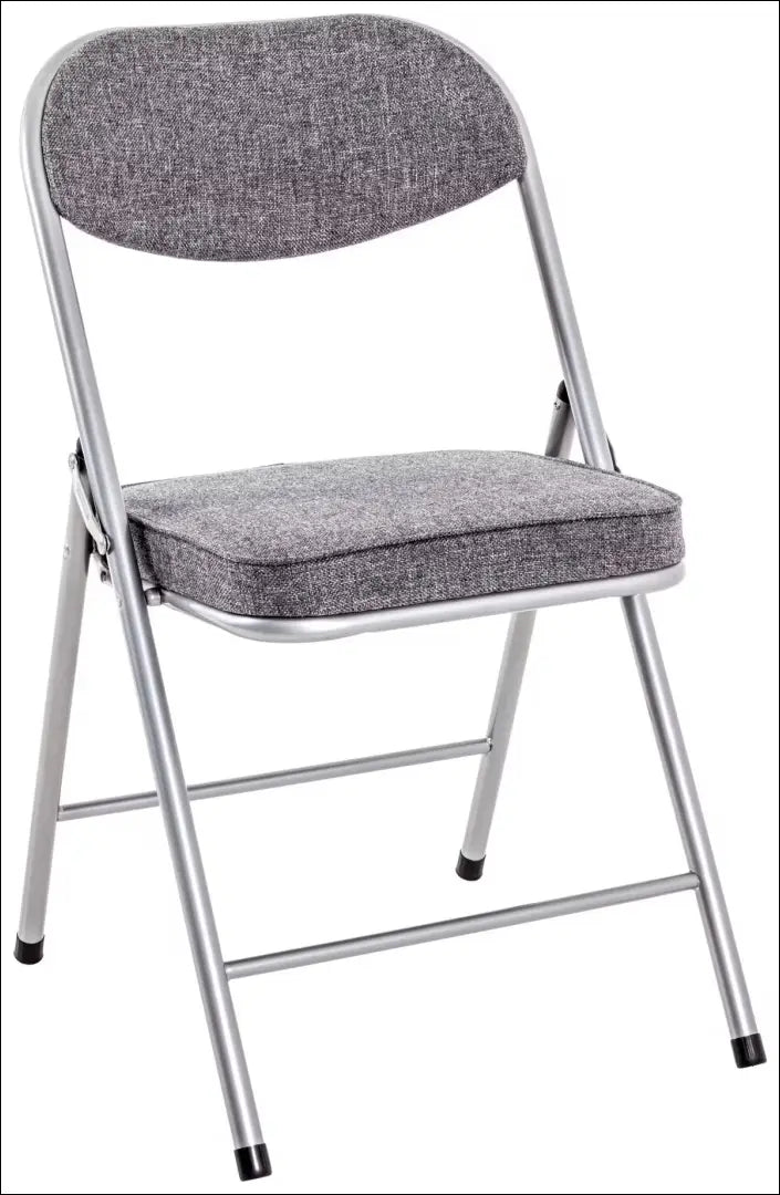 Sulankstoma kėdė VI1276 - €34 Save 50% 25-50, __label:Pristatymas 1-2 d.d., color-pilka, color-sidabrine,