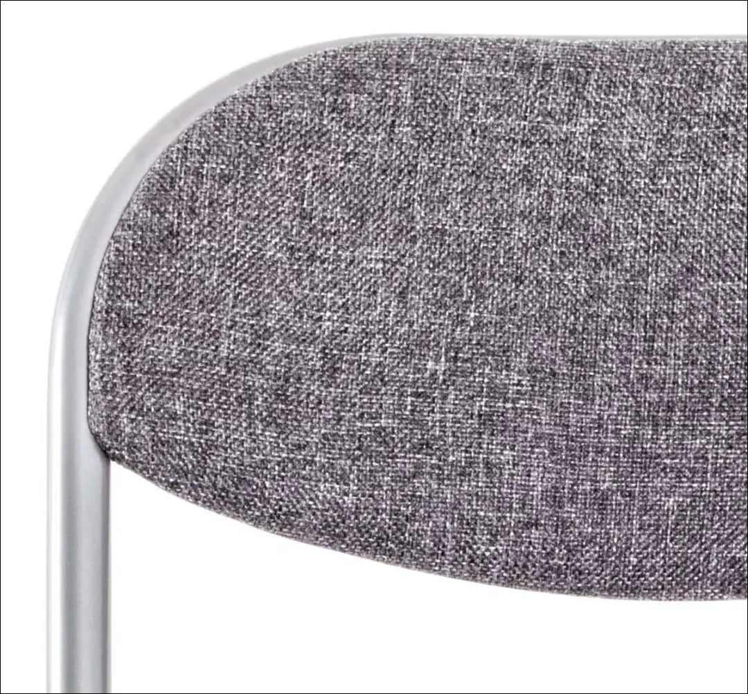 Sulankstoma kėdė VI1276 - €34 Save 50% 25-50, __label:Pristatymas 1-2 d.d., color-pilka, color-sidabrine,