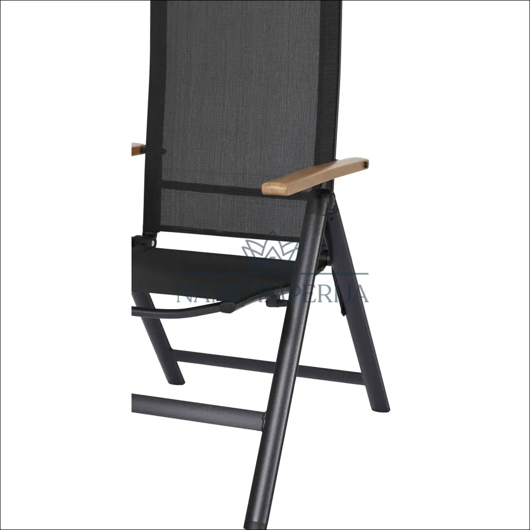 Sulankstoma lauko kėdė LI504 - €73 Save 50% 50-100, __label:Pristatymas 1-2 d.d., color-juoda, color-ruda, baldai €50
