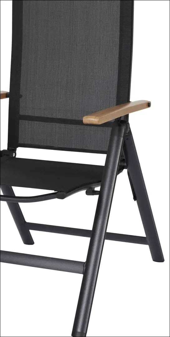 Sulankstoma lauko kėdė LI504 - €73 Save 50% 50-100, __label:Pristatymas 1-2 d.d., color-juoda, color-ruda, baldai €50