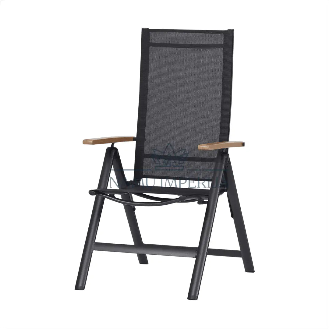 Sulankstoma lauko kėdė LI504 - €73 Save 50% 50-100, __label:Pristatymas 1-2 d.d., color-juoda, color-ruda, baldai €50