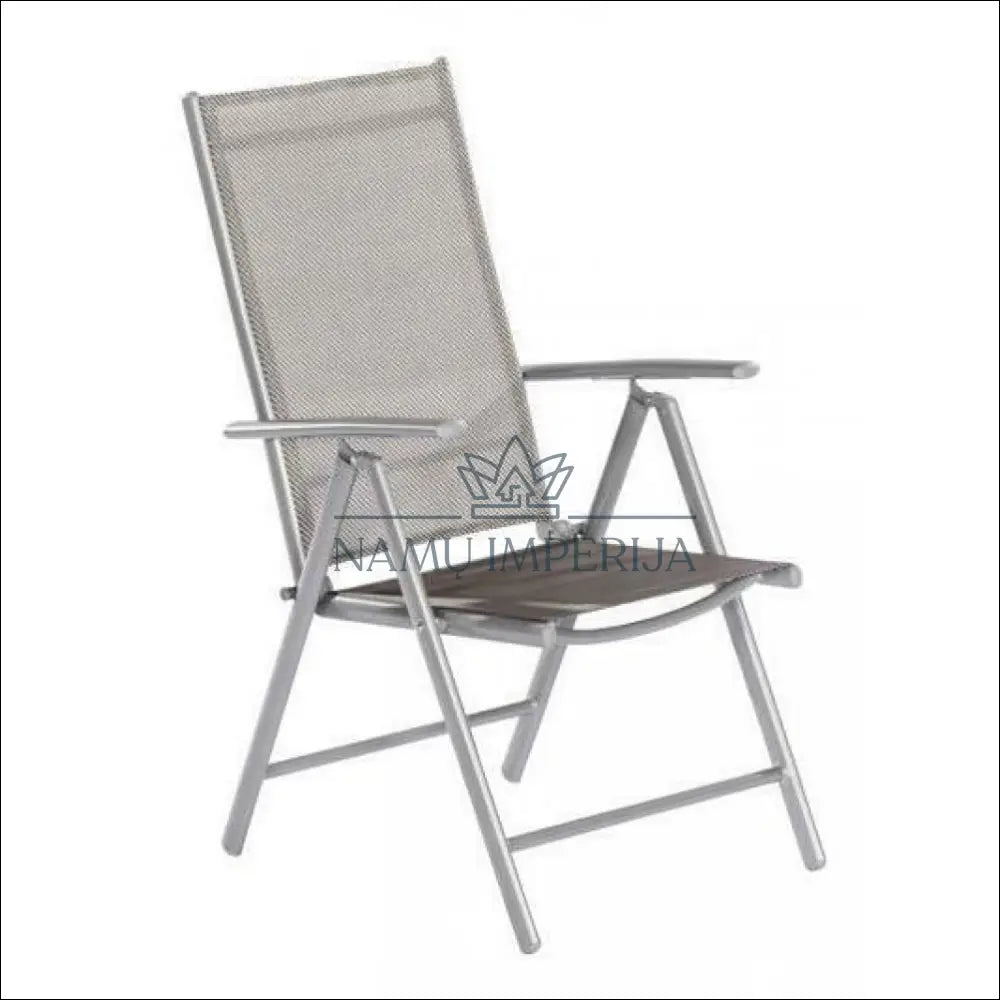 Sulankstoma lauko kėdė LI752 - €69 Save 50% 50-100, __label:Pristatymas 1-2 d.d., color-pilka, color-sidabrine, baldai