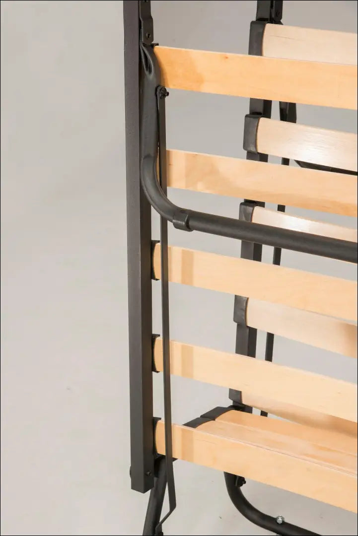 Sulankstoma lova (80x200cm) GI934 - €110 Save 50% 100-200, __label:Pristatymas 1-2 d.d., color-juoda, lovos-miegamojo,
