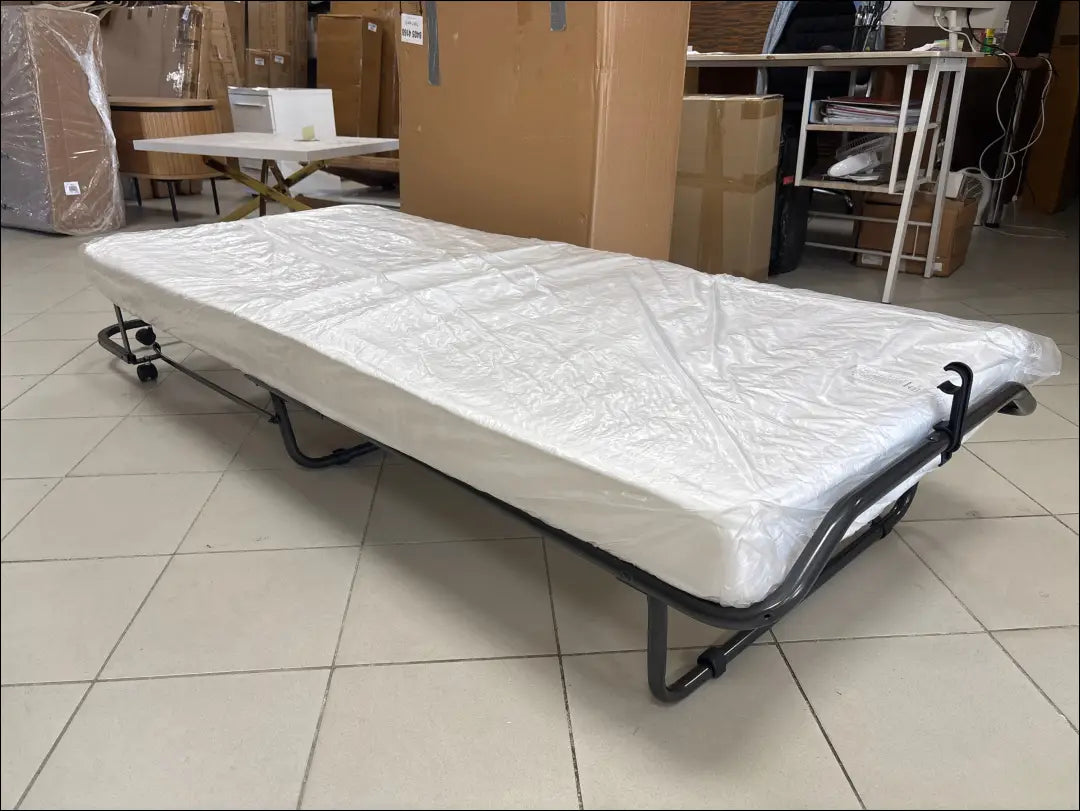 Sulankstoma lova GI984 - €145 Save 50% 100-200, __label:Pristatymas 1-2 d.d., color-balta, color-juoda, lovos-miegamojo